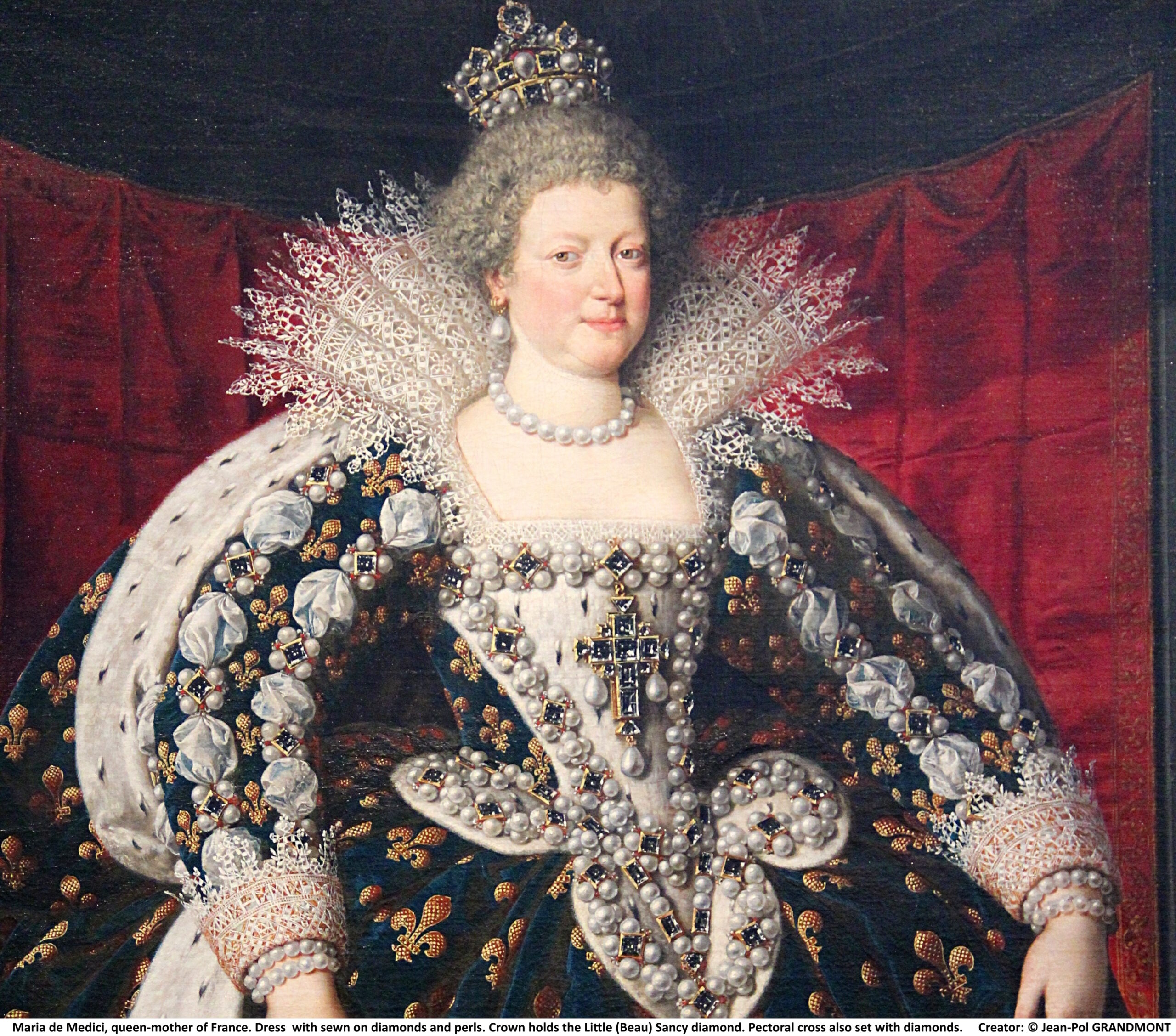 Marie de Médicis Louvre 1610