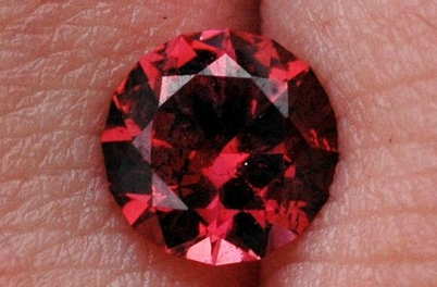 typical red garnet
